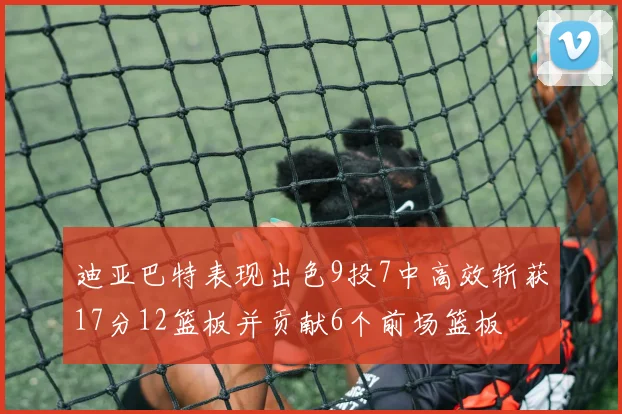 迪亚巴特表现出色9投7中高效斩获17分12篮板并贡献6个前场篮板